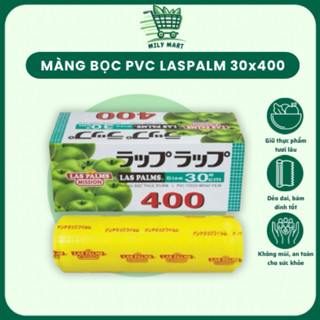 Màng Bọc Thực Phẩm Laspalm + Busan Siêu Dính, Siêu Dai - Màng Bảo Quản Chống Khuẩn, Giữ Thức Ăn Tươi Lâu