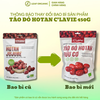 Táo đỏ, kỷ tử hữu cơ C'Lavie, táo đỏ 450g loại 1 size to giàu dinh dưỡng