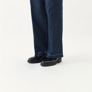 Giày Tây Nam THEWOLF MINIMAL OXFORD - BLACK