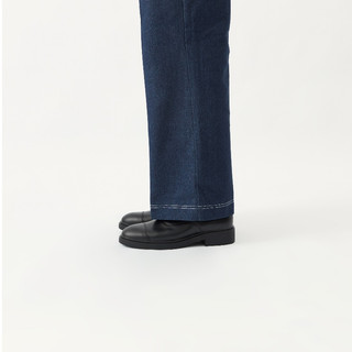 Giày Tây Nam THEWOLF MINIMAL OXFORD - BLACK