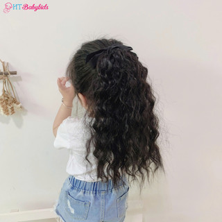  Tóc Giả Cột Xù Cho Bé Gái Htbabykids TG21D Siêu Xinh Đi Học Đi Chơi 