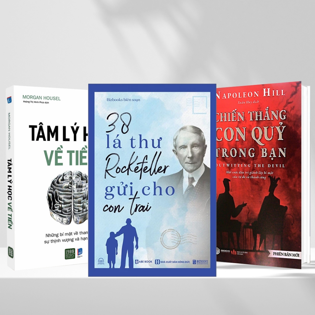 Sách 38 Lá-Bức Thư Rockefeller Gửi Cho Con Trai - Chiến Thắng Con Quỷ Trong Bạn - Tâm Lý Học Về Tiền