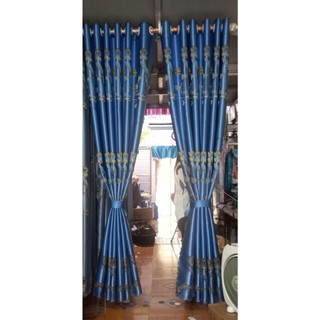 rèm VẢI rộng 2m35 cao 2m50 hàng đẹp cản nắng cao.