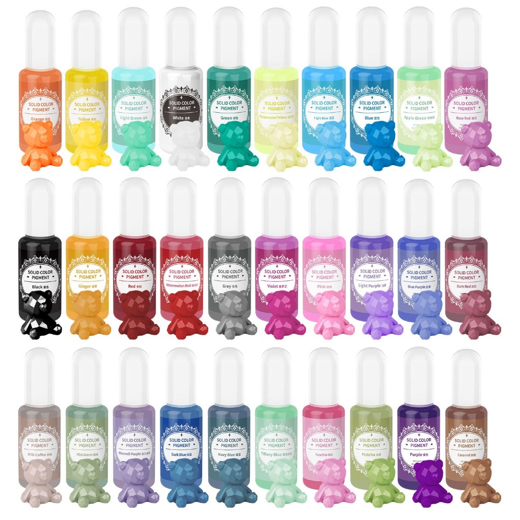 Màu Pha Resin Dạng Đục -  Resin Epoxy, Resin UV Cao Cấp - 10ml