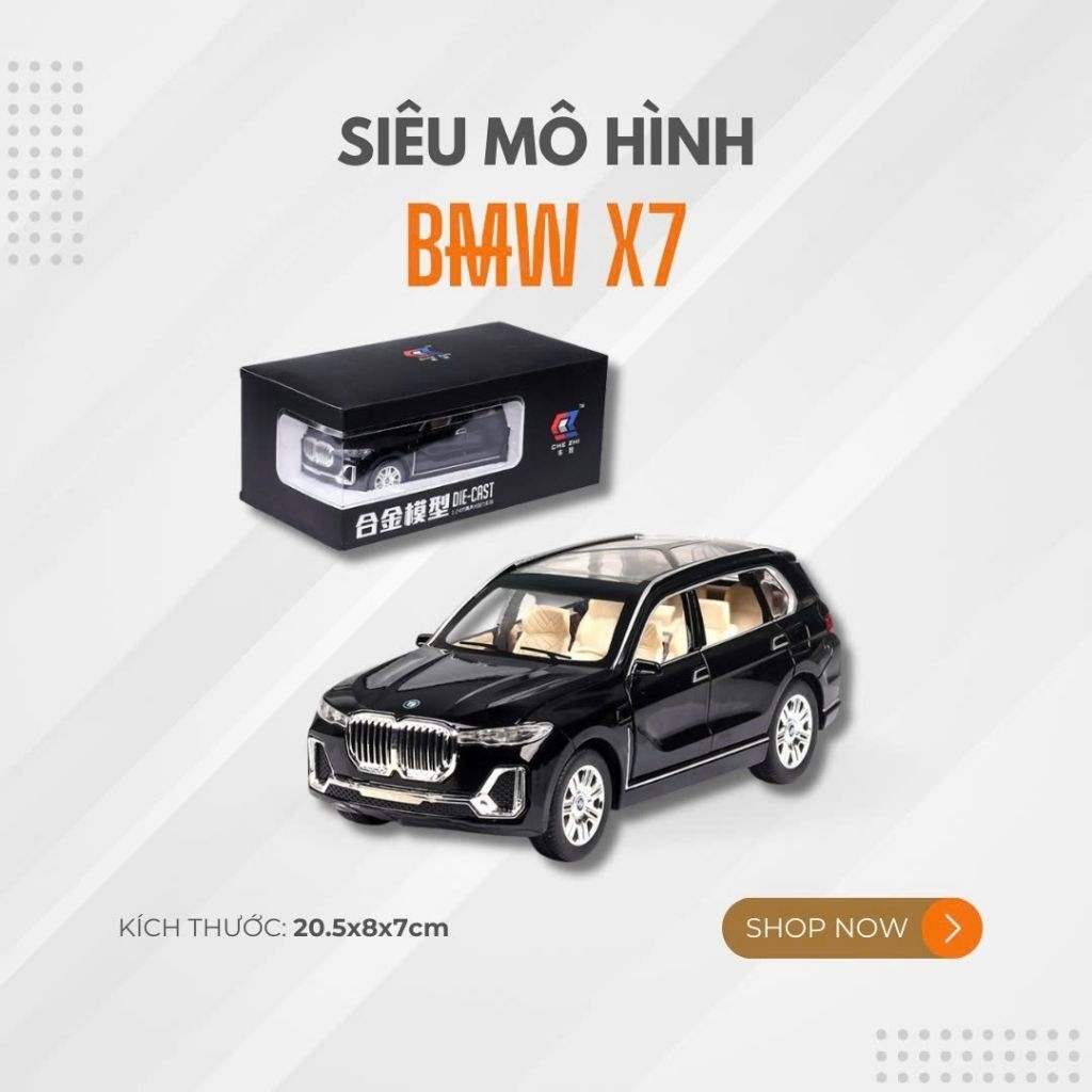 MÔ HÌNH XE 1:24 BMW X7