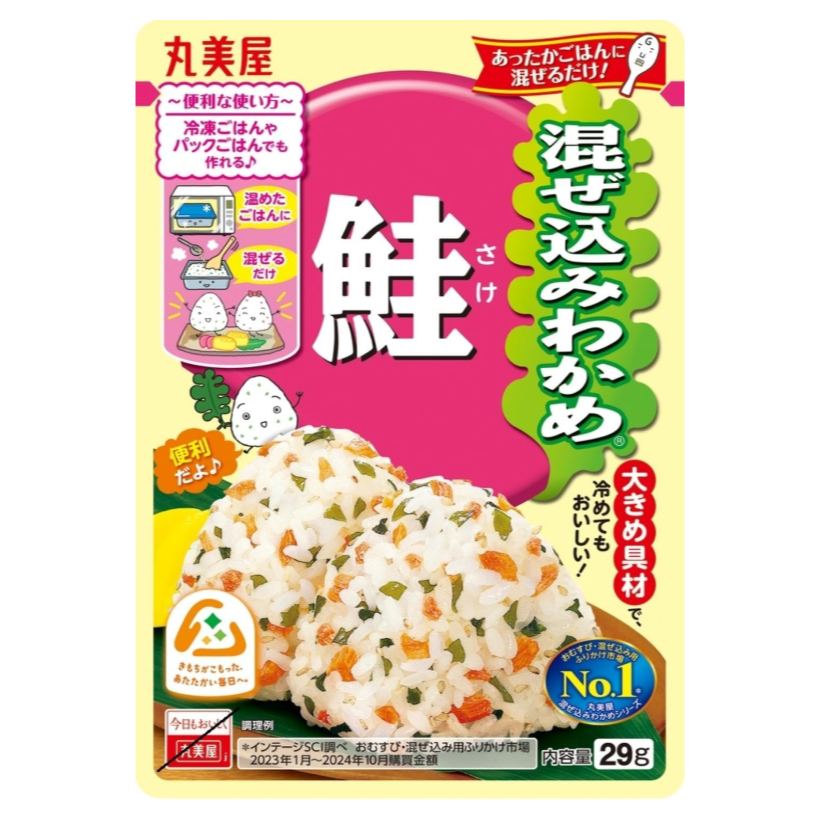 Marumiya Wakame Mix with Salmon 29g