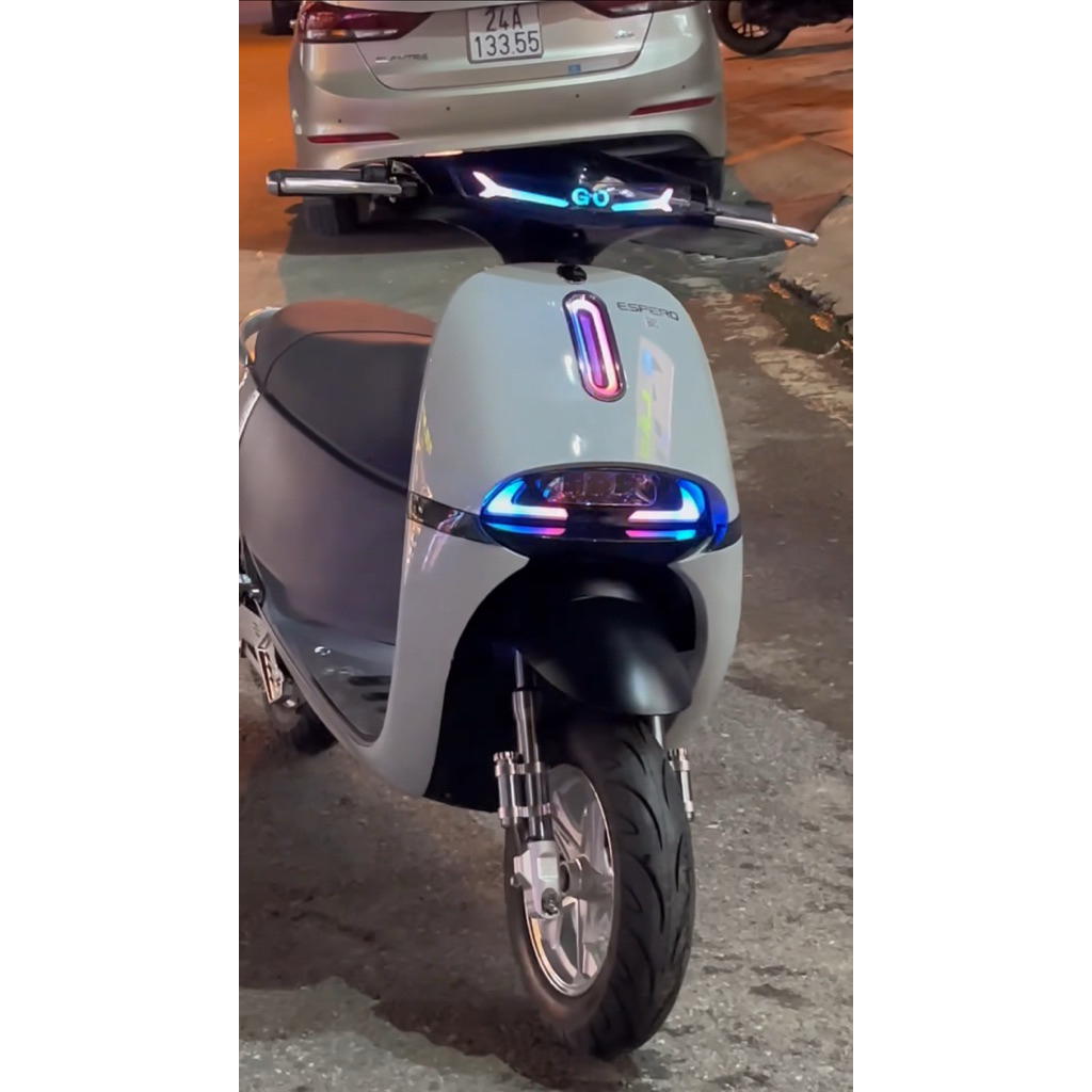 bộ led audi trước gogo ( led siêu dày có video lắp đặt )