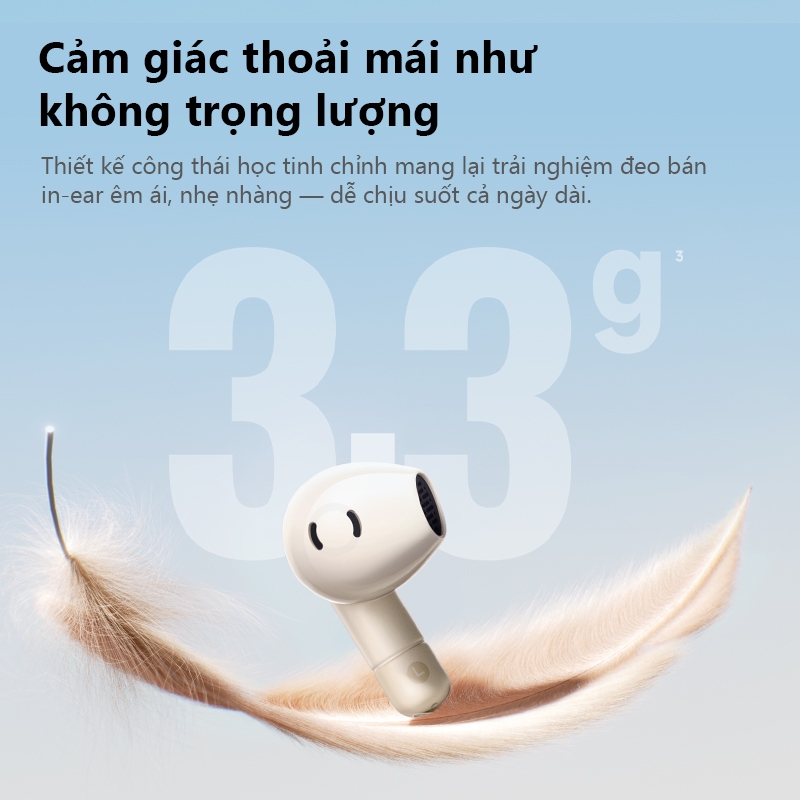 [Giá Sinh Viên - Chọn Là Mê!] Tai Nghe Baseus Bass BS2 Lite Bluetooth 6.0 &2 Mic AI Call Rõ, Nghe Nhạc, Tập Luyện Cực Đã | BigBuy360 - bigbuy360.vn
