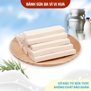 Bánh Sữa Ba Vì Hộp 160g Truyền Thống - Nguyên Chất Vị Xưa Bavimilk