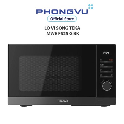 Lò vi sóng, nướng kết hợp Teka 25L MWE FS25 G BK - Bảo hành 24 tháng