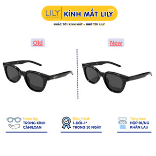  Kính mát nam nữ LILY EYEWEAR mắt vuông chống tia UV400 bảo vệ mắt KC25 