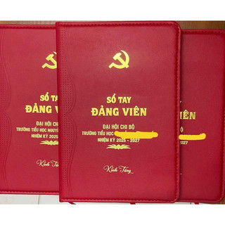 SỔ TAY ĐẢNG VIÊN - 200trang (bìa da)