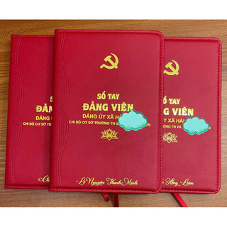 SỔ TAY ĐẢNG VIÊN - 200trang (bìa da)