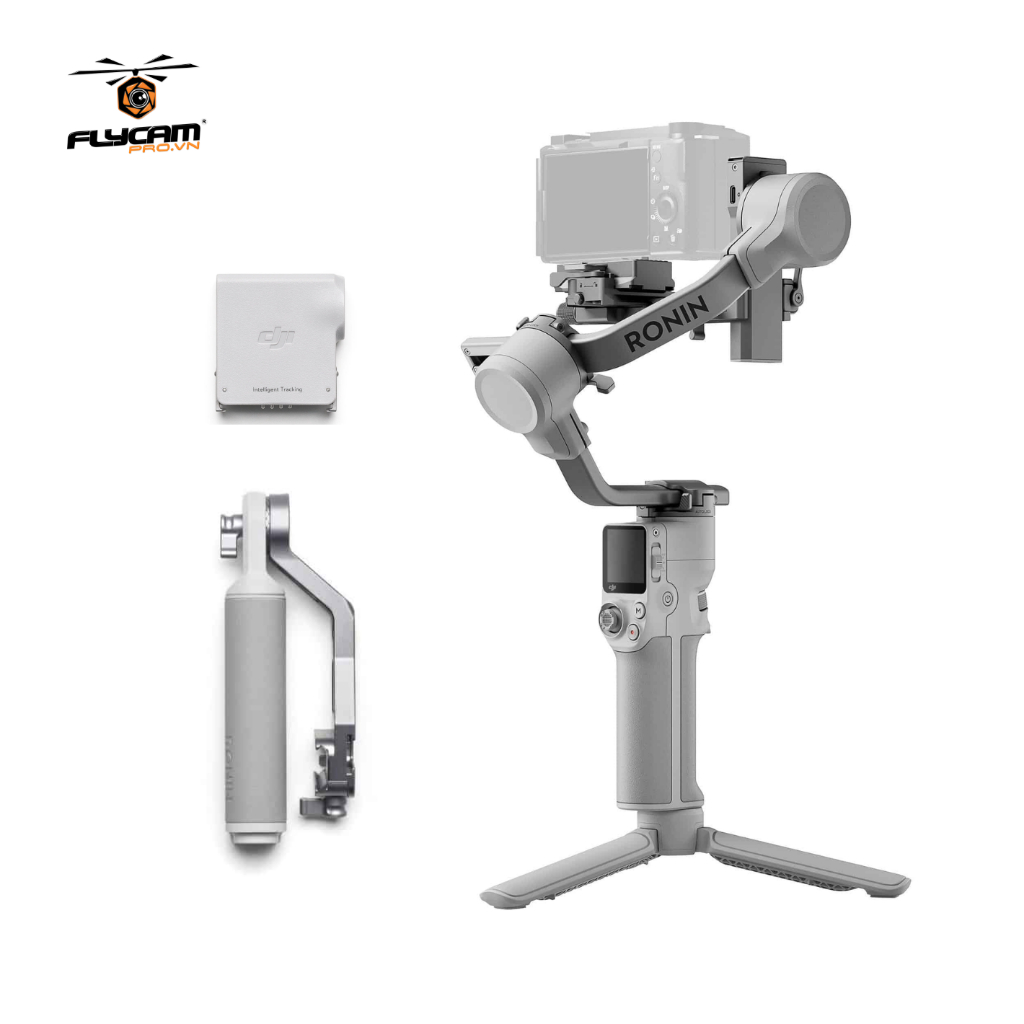 DJI RS 4 Mini- gimbal 3 trục, tải 2kg, khóa trục tự động, chuyển ngang dọc dễ dàng (Rs4 mini combo)
