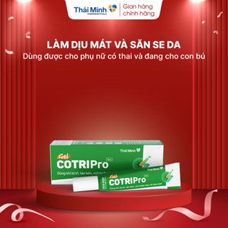   Che tên  Cotripro Gel Thái Minh - Gel bôi trĩ dùng khi bị trĩ táo bón và rát hậu môn hỗ trợ co nhanh búi trĩ - 25g 