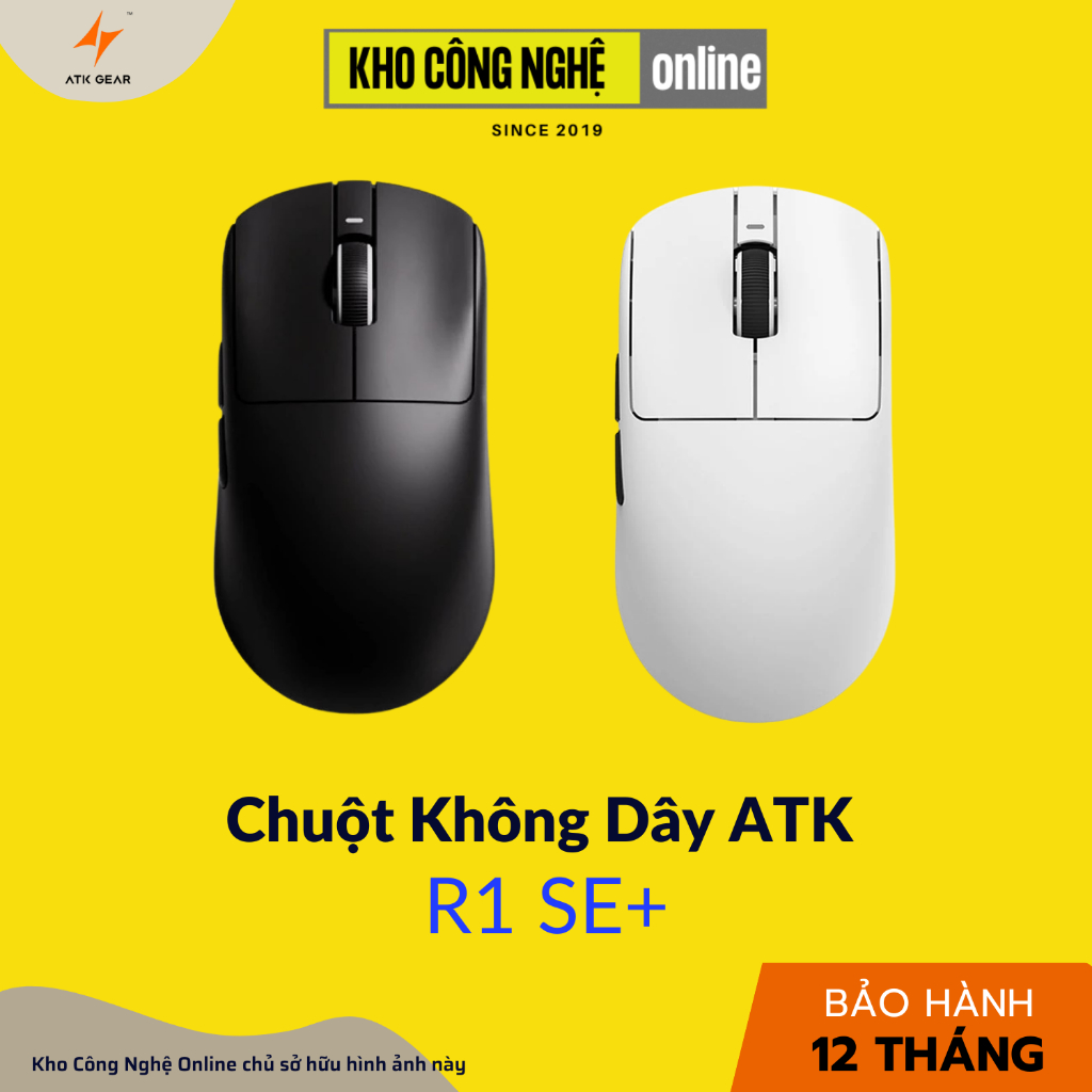 Chuột không dây VXE R1 SE / R1 PRO MAX - ATK R1 SE + (Hàng Chính Hãng)