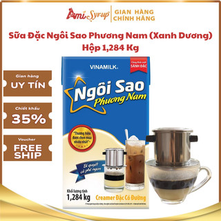  Sữa Đặc Ngôi Sao Phương Nam  Xanh Dương  Sữa Đặc Vinamilk Hộp 1,284 Kg 