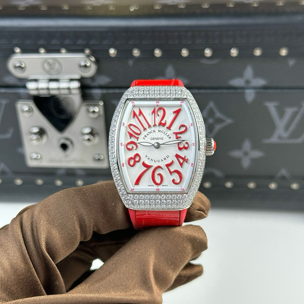 FRANCK MULLER VANGUARD LADY V32 - Đồng Hồ Franck Muller - Nữ - DHTT110 [ Ngọc Nhi Watch ] Bảo Hành 2