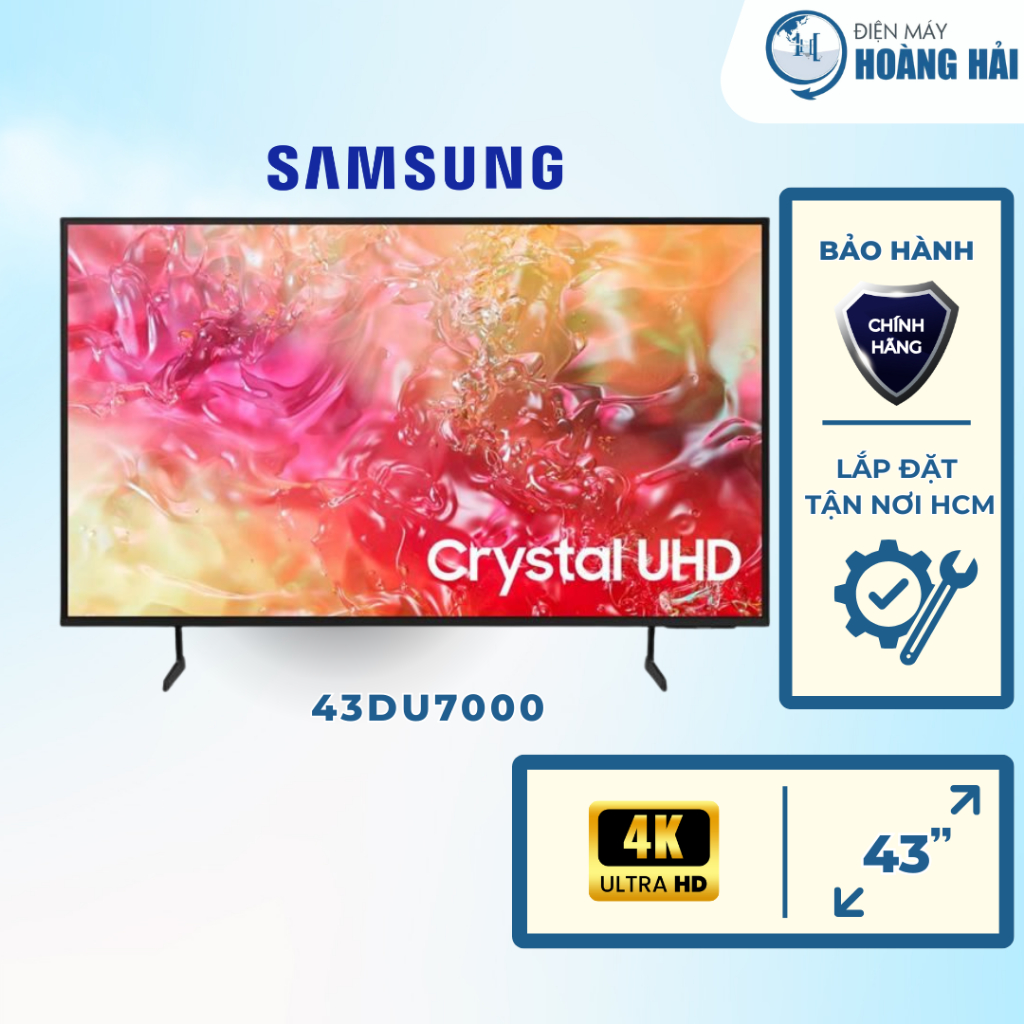 43DU7000 | Smart tivi Samsung 4K 43 inch 43DU7000 - Hàng Chính Hãng