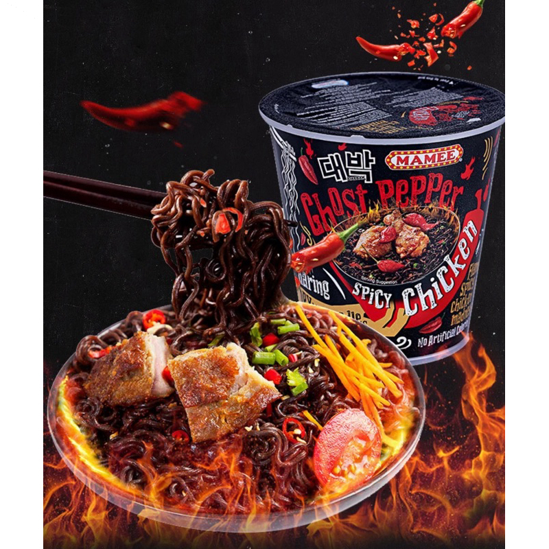 Thùng 3 hộp mì trộn “tiêu ma” siêu cay Malaysia hương vị Gà cay Thổ Nhĩ Kì dành cho các tín đồ ăn ca