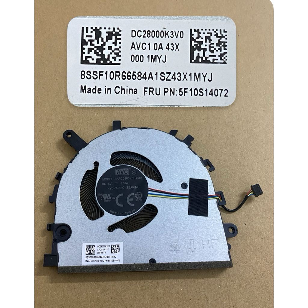 Quạt tản nhiệt cho laptop IdeaPad Slim 3 14IRU8 14IAN8 14IRU 114IAN 5F10S14072