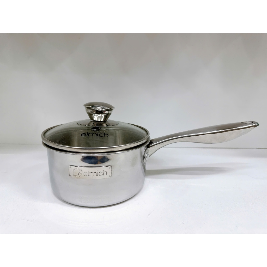 Quánh Inox nguyên khối Elmich baby EL2538IN14 size 14cm