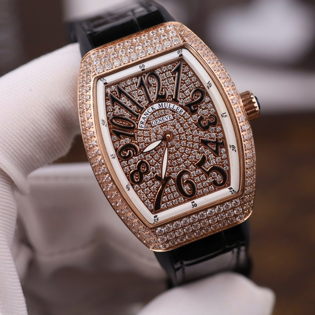 FRANCK MULLER VANGUARD LADY V32 - Đồng Hồ Franck Muller - Nữ - DHTT173 [ Ngọc Nhi Watch ] Bảo Hành 2