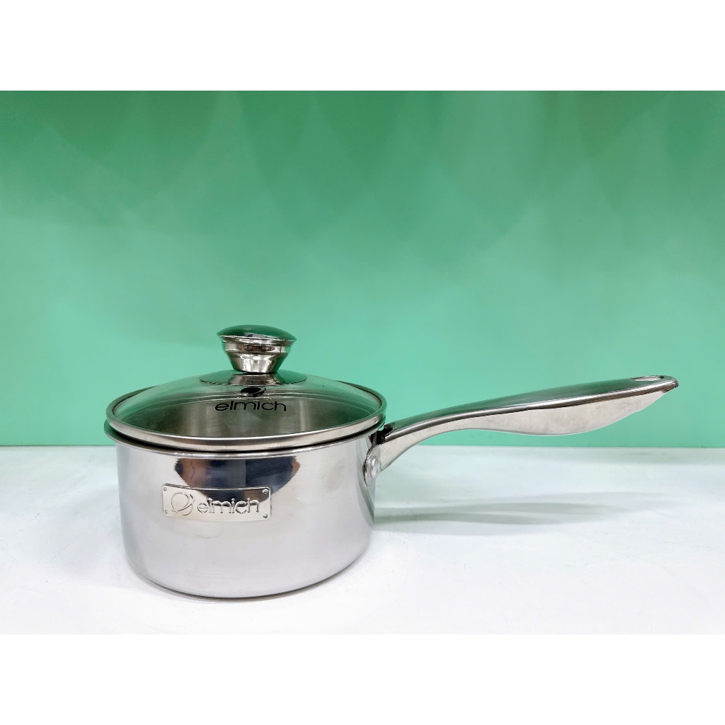 Quánh Inox nguyên khối Elmich baby EL2538IN14 size 14cm