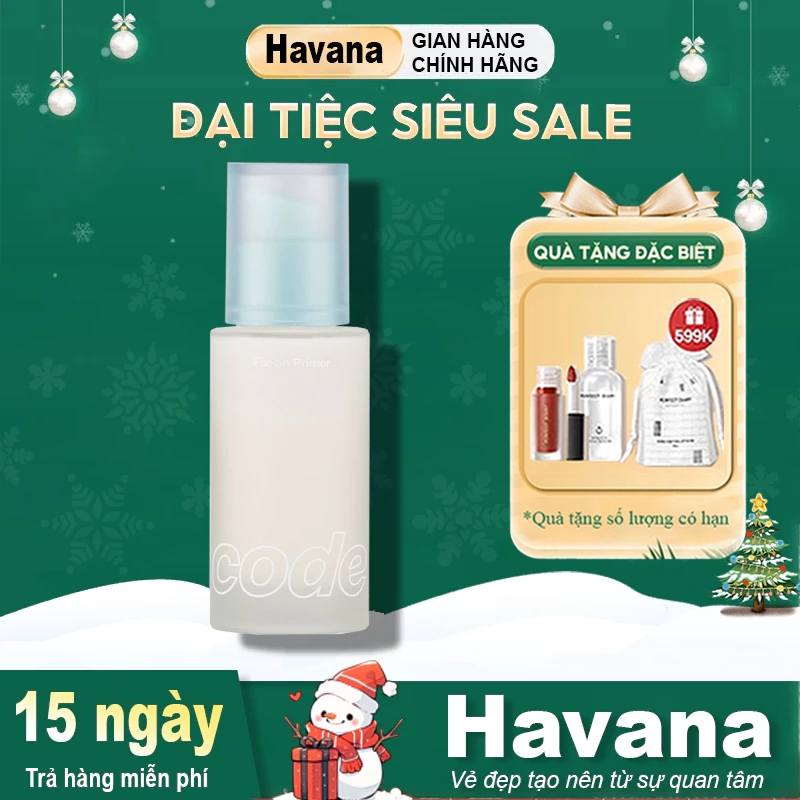 Kem lót Code Glokolor Fix-on Primer Hydro 30ml