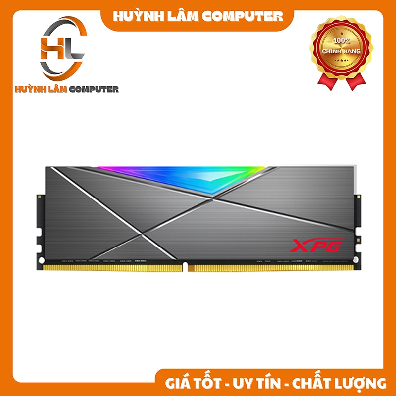 Ram DDR4 16GB 3200Mhz D50 Adata XPG Tungsten Grey RGB - Chính Hãng