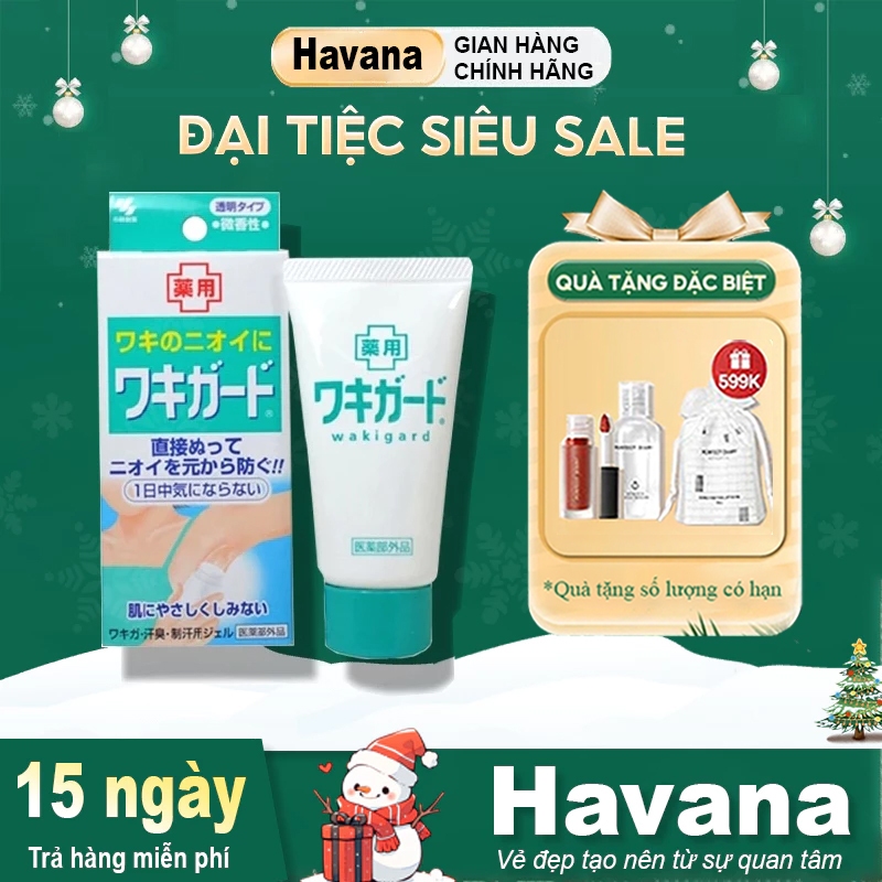 Gel Khử Mùi Kobayashi khử mùi ngăn ngừa mồ hôi 50g