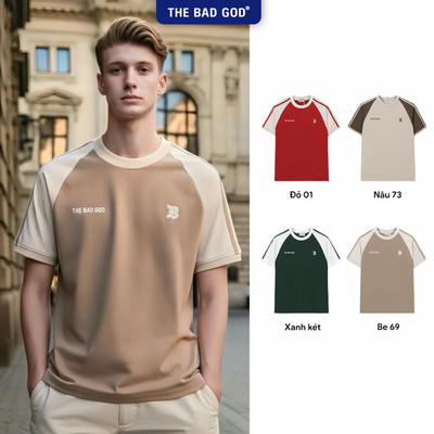 Áo Thun Cổ Tròn Nam Nữ The Bad God Rules, Áo Phông Unisex Local Brand Form Boxy