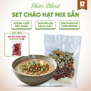   TẶNG TÁO ĐỎ  Nguyên Liệu Nấu Cháo Ngũ Cốc Hạt Dinh Dưỡng 7 Hương Vị Kèm Sẵn Gạo Cho Bé Người Ốm 