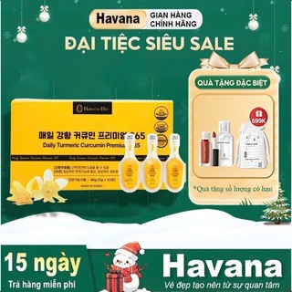  Tinh Nghệ Nano 365 Curcumin Premium Hamin Bio Hàn Quốc 32 tép - Đẹp Da  Dạ Dày Khỏe  Tiêu Hóa Tốt HVN 