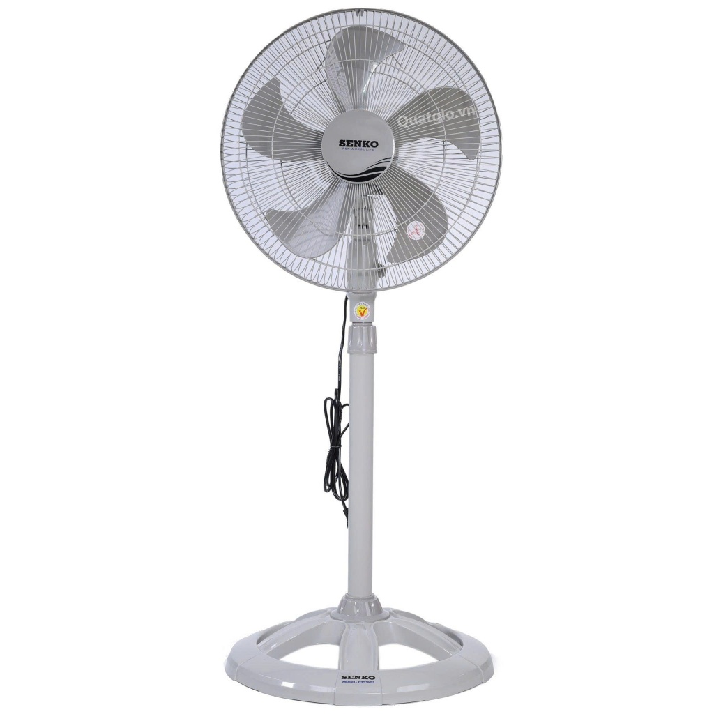 [ New 2026 ] Quạt đứng Senko DTS1603-60W (Đen cam/Kem nâu)/ DH1600 (Kem cốm/xám đồng)-47W