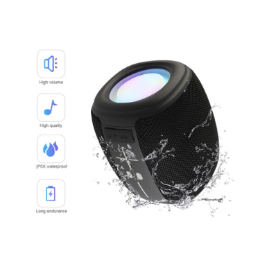 Loa bluetooth mini bass căng có đèn LED chống nước pin 1200 mah tiện lợi HM-805