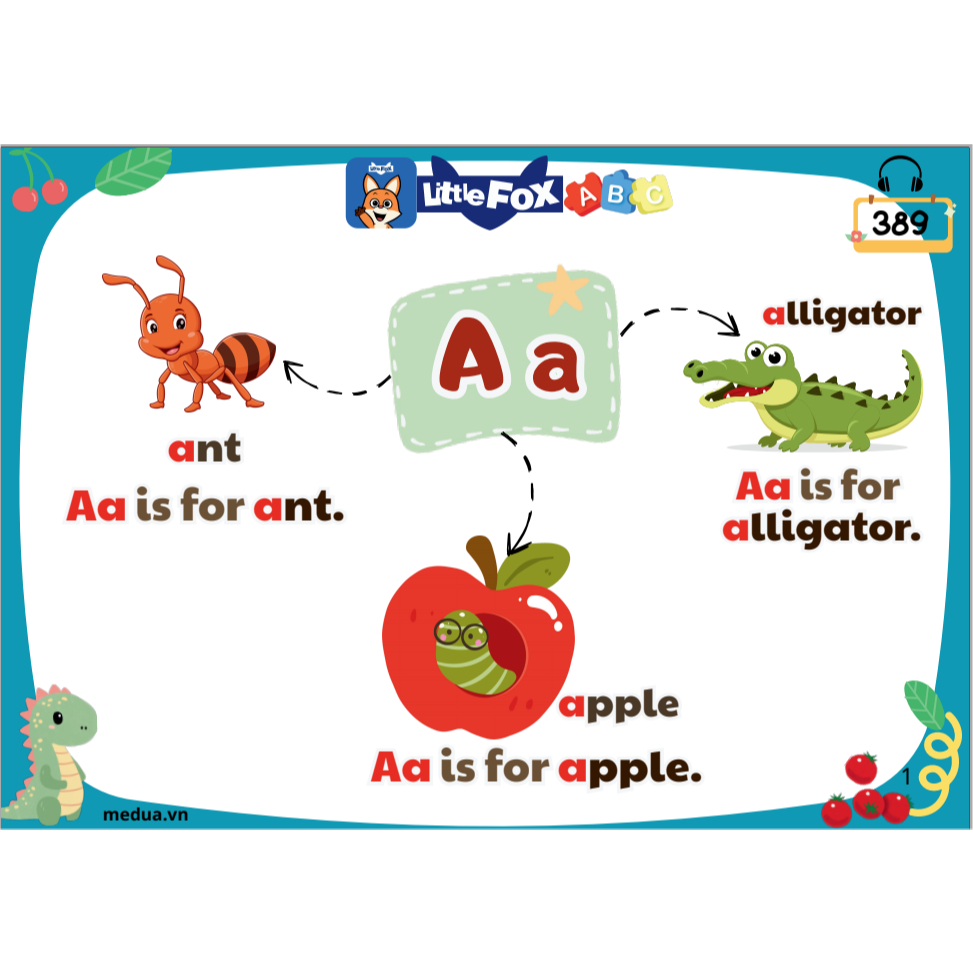 HỌC LIỆU SDTD ABC BOOK - LITTLE FOX LEVEL 1