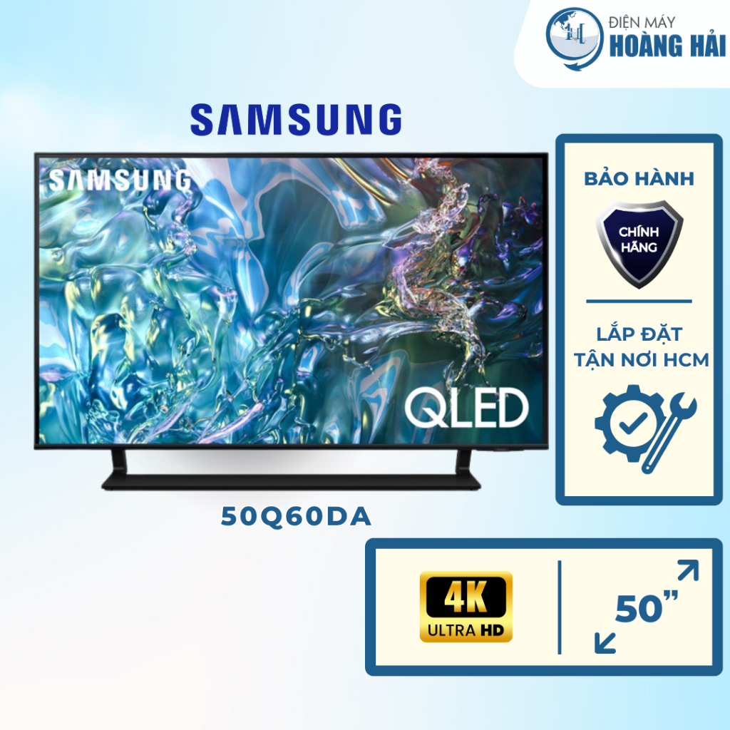 Smart tivi 4K Samsung Qled 50 inch QA50Q60DA | 55 inch QA55Q60DA