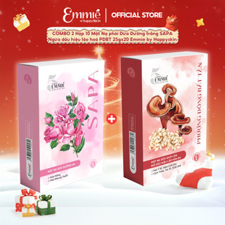  COMBO 2 Hộp 10 mặt nạ sinh học phôi dừa BST Việt Nam Dưỡng ẩm sâu Sapa + Ngừa lão hoá PĐBT 25x20 