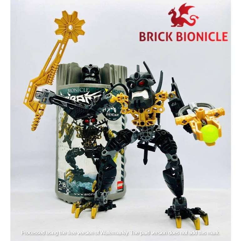 LEGO BIONICLE - ĐỒ CHƠI LẮP RÁP BIONICLE PIRAKA - 8900 Reidak