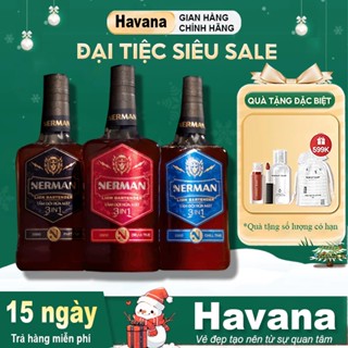 Sữa tắm gội rửa mặt 3in1 Nerman Lion Bartender 330g