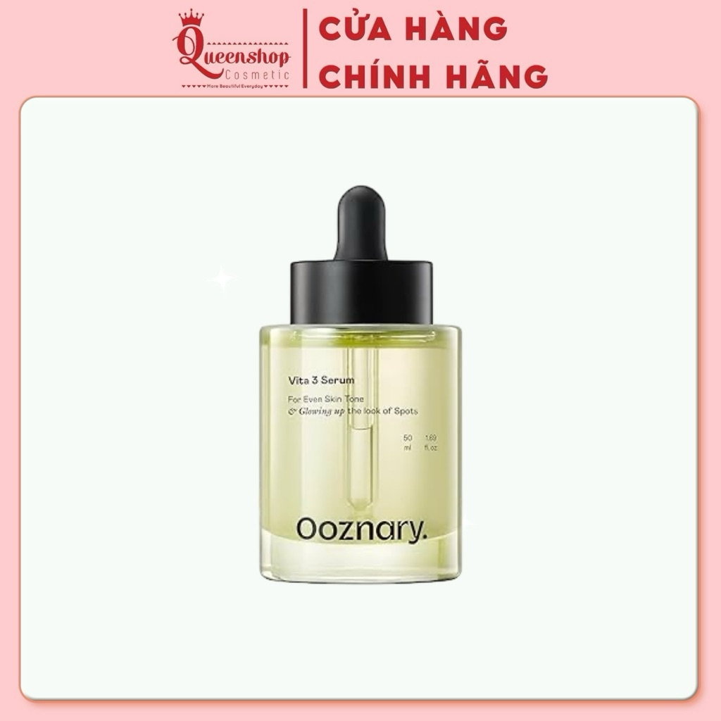 Ooznary Vita3 Serum giúp sáng da mờ thâm, làm dịu da For Blemish Care 50ml