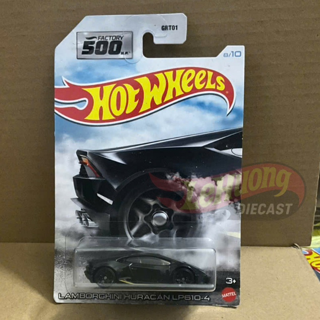 LeHuong Diecast - Xe mô hình Hot Wheels Lamborghini Huracan LP610-4 (Factory 500)