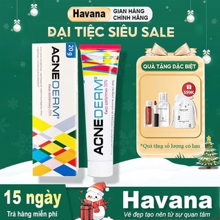  Kem giảm mụn Acne Derm Bielenda Azelaic Aicd 20% làm trắng da 20g 