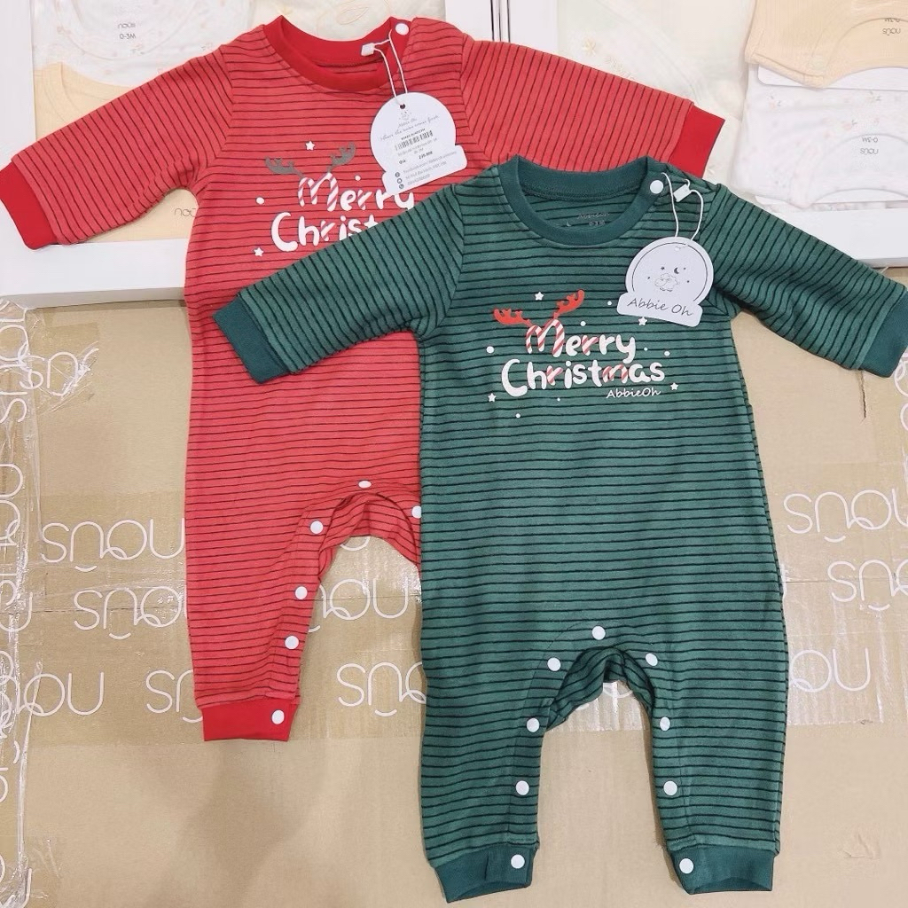 ABBIEOH - Bộ Noel vải cotton mềm