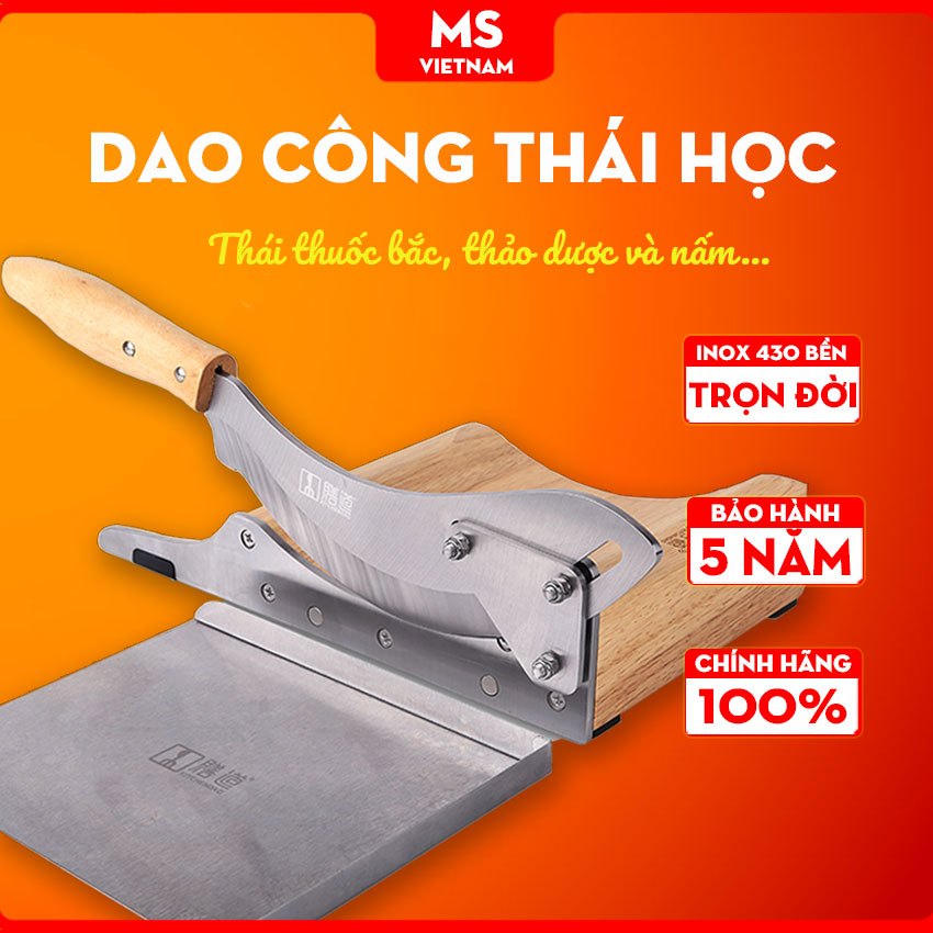 💥 Dao Thái Dược Liệu Đa Năng – Cắt Nấm, Thuốc Bắc, Linh Chi Siêu Bén – BH 5 Năm ✨