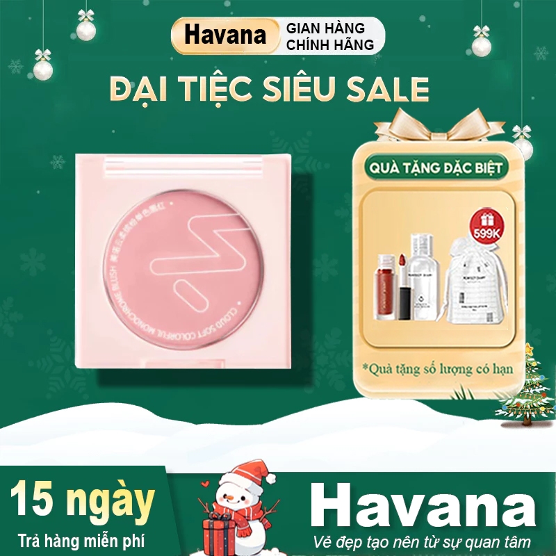 Phấn má hồng trang điểm Menow Cloud Cheek