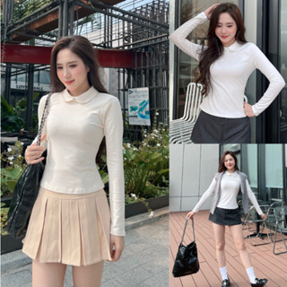 Áo giữ nhiệt cổ sen LICHI HOUSE ôm body chất vải mềm mịn dày dặn co giãn 4 chiều dễ phối đồ phong cách đa dạng A1