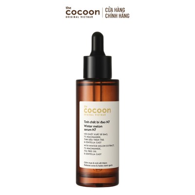 Tinh chất bí đao (serum) 7% Niacinamide (N7) sạch mụn chuyên sâu & mờ vết thâm Cocoon 70ml
