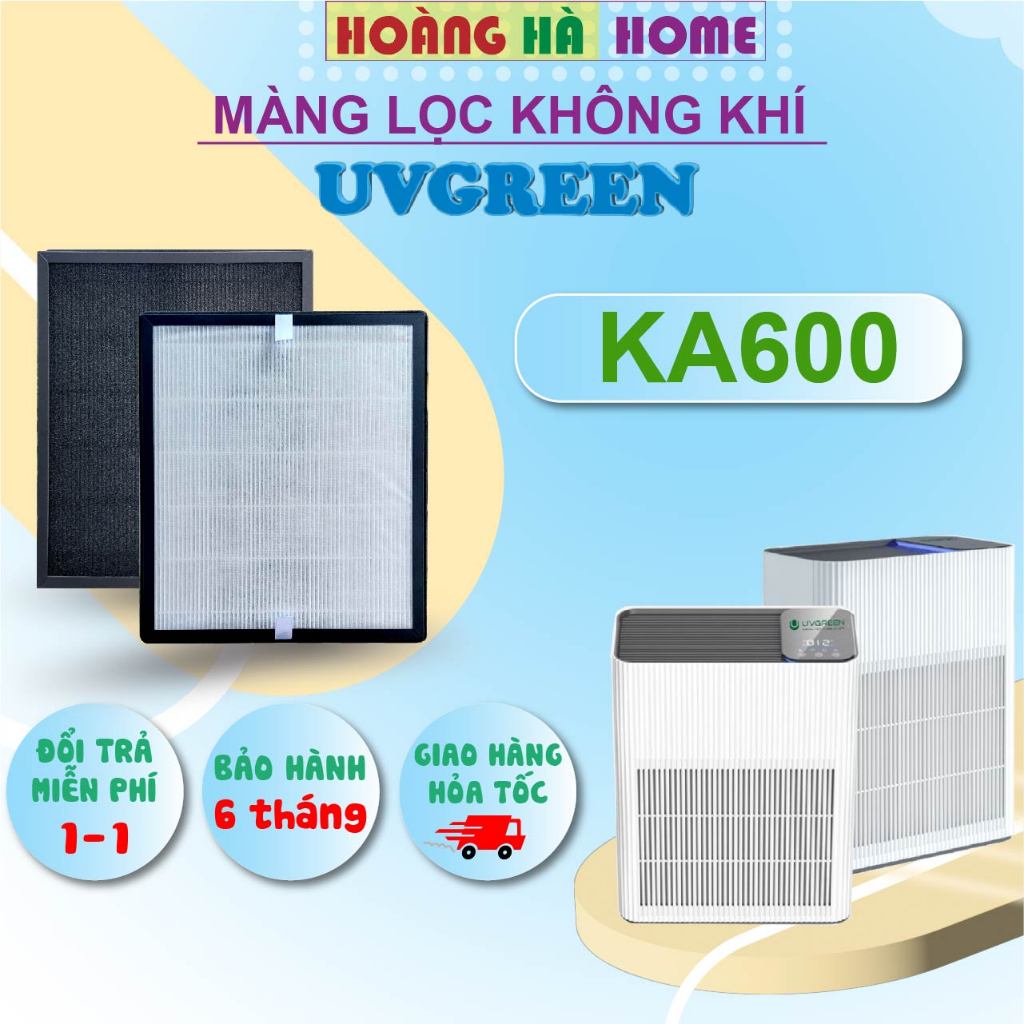 Lõi lọc không khí UVGreen KA600 - Màng lọc không khí UVGreen KA600 - Tấm lọc không khí - Màng lọc he